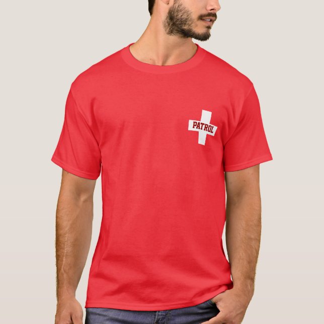 Camiseta Patrulha - personalize a cruz (Frente)