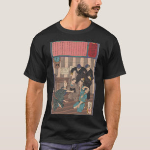 Camiseta Patrulha policial impedindo um em um cemitério Tsu