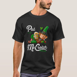 Camiseta Pats Mccrotch Irish Pub Leprechaun Funny Rua Patro
