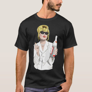 Camiseta Patsy Stone AbFab Cheers Querido Clássico T-Shirt