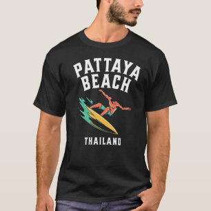 Camiseta Pattaya Beach Thailand Retro