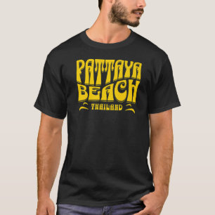 Camiseta Pattaya Beach Thailand Retro