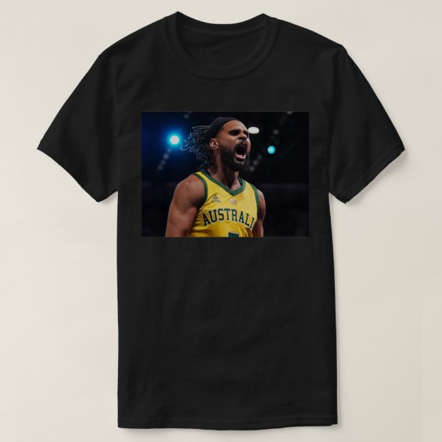 Camiseta Patty Mills Boomers Essential T Shirt (Frente do Design)