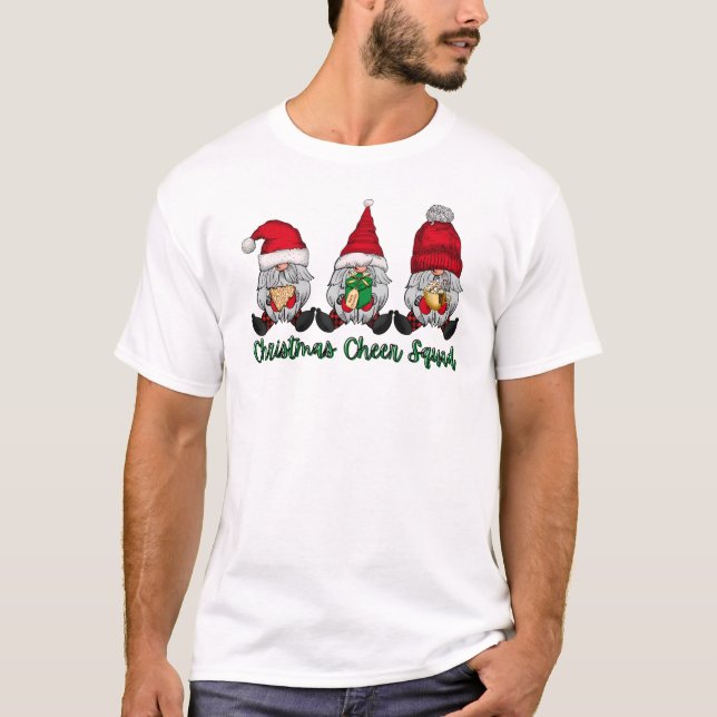 Camiseta Pau de Natal, biscoito dos gnomos do Quadrado (Frente)