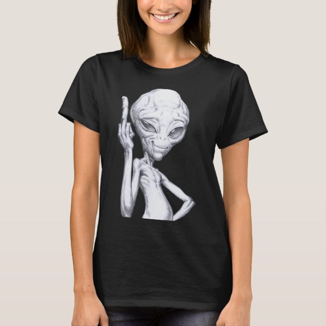 Camiseta Paul - a alienígena Ajustado Slim T-Shirt (Frente)