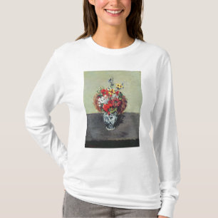 Camiseta Paul Cezanne floresce em um vaso de Delft,