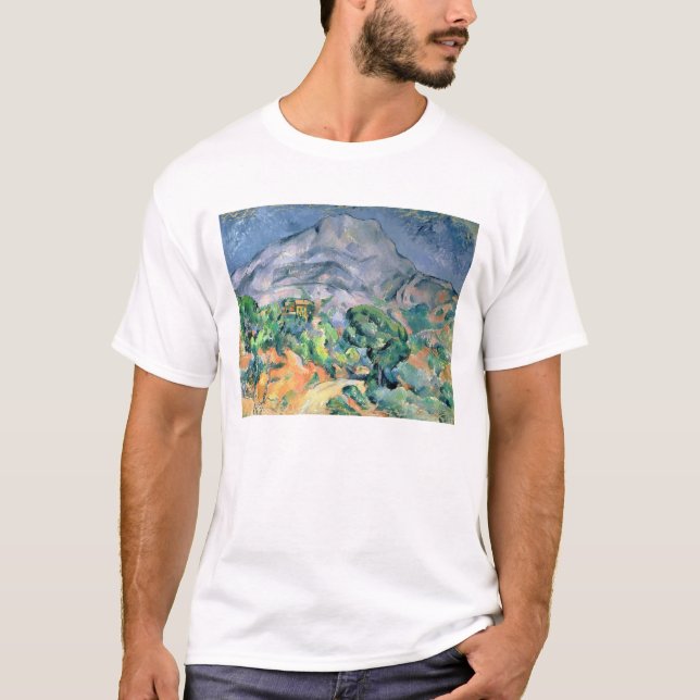 Camiseta Paul Cezanne | Mont Sainte-Victoire, 1900 (Frente)