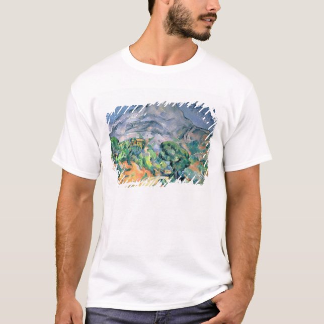 Camiseta Paul Cezanne | Mont Sainte-Victoire, 1900 (Frente)
