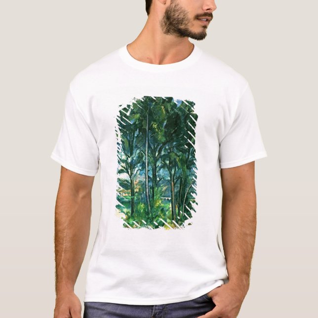 Camiseta Paul Cezanne | o aqueduto, c.1885-87 (Frente)