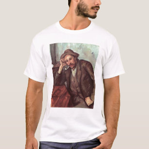 Camiseta Paul Cezanne   o fumador, 1891-92