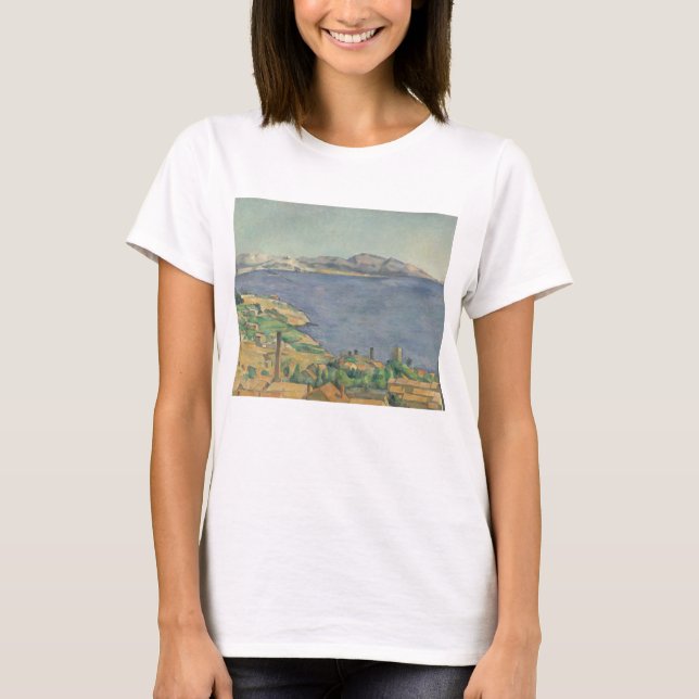Camiseta Paul Cezanne | o golfo de Marselha visto de L (Frente)