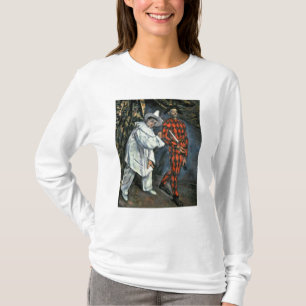 Camiseta Paul Cezanne   Pierrot e Harlequin, 1888