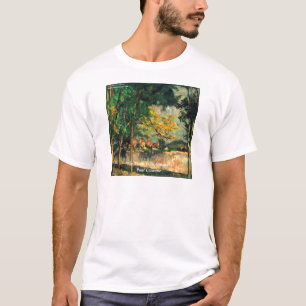 Camiseta Paul Cezanne Pintura da Natureza & Citação