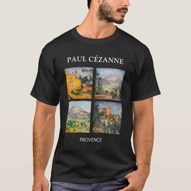 Camiseta Paul Cezanne - Seleção de Mastercastas Paisagem (Frente)