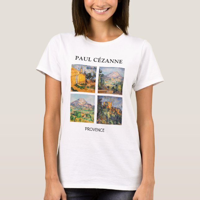 Camiseta Paul Cezanne - Seleção de Mastercastas Paisagem (Frente)