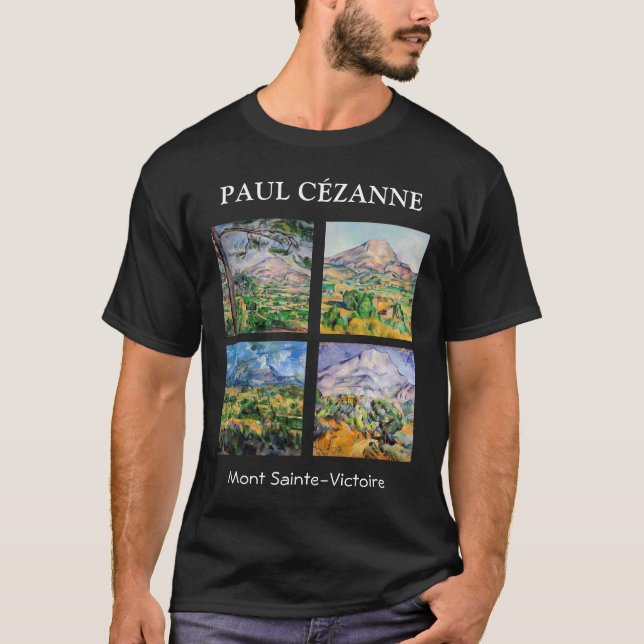 Camiseta Paul Cezanne - Seleção Mont Sainte-Victoire (Frente)