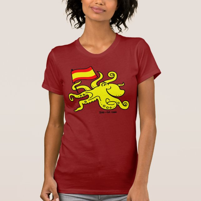 Camiseta Paul é espanhol! (Frente)