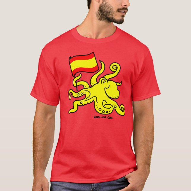 Camiseta Paul é espanhol! (Frente)