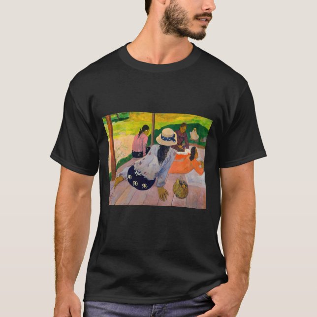 Camiseta Paul Gauguin - A Siesta (Frente)