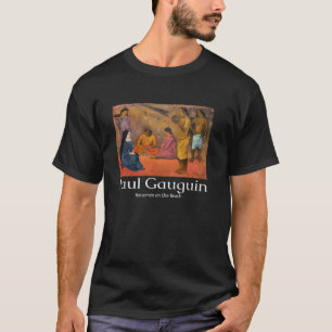 Camiseta Paul Gauguin Cavaleiros na Praia Arte Gráfica Vin