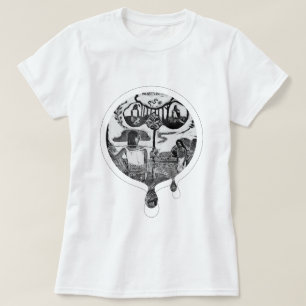 Camiseta Paul Gauguin-I Ouve-Te. Tahiti - bloco de madeira 