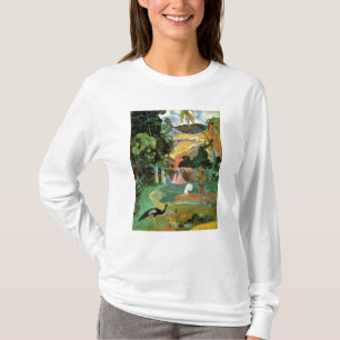 Camiseta Paul Gauguin Matamoe ou Paisagem com Peacocks