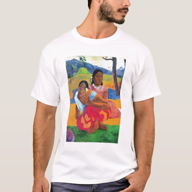 Camiseta Paul Gauguin | Nafea Faaipoipo (quando for você (Frente)