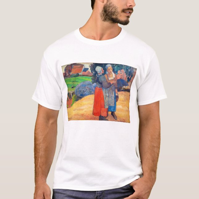 Camiseta Paul Gauguin - Paysannes Bretons (Frente)