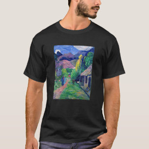 Camiseta Paul Gauguin - Rua em Tahiti