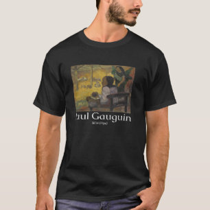 Camiseta Paul Gauguin Uma Fazenda na Bretanha Arte Gráfico