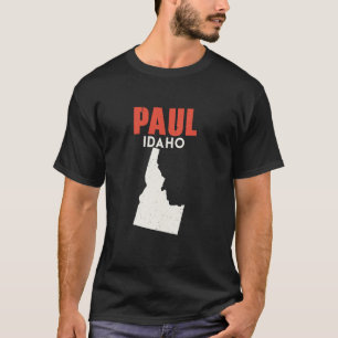 Camiseta Paul Idaho EUA State America Viagem Idahoan