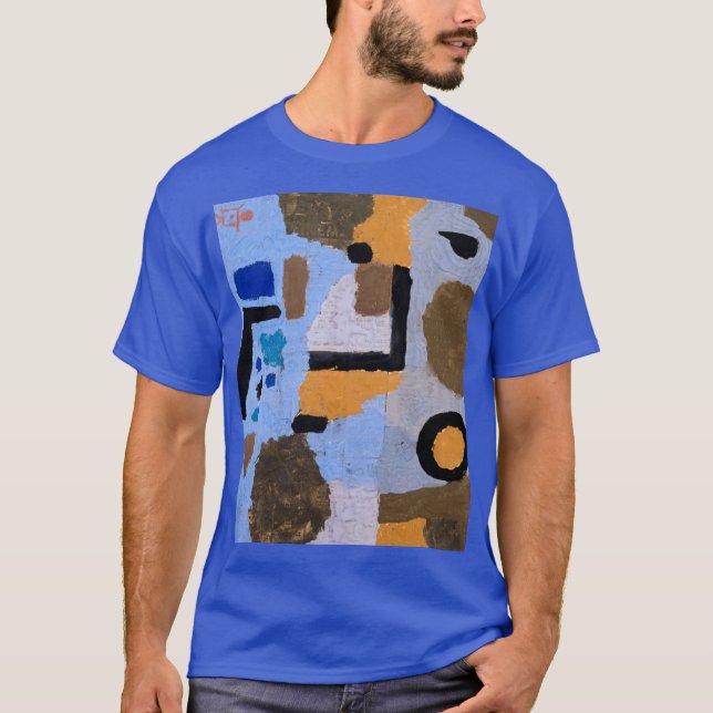 Camiseta Paul Klee Composition Abstrato Pintura Moderna (Frente)