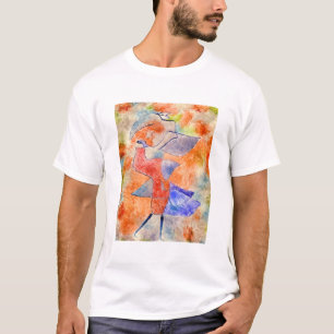 Camiseta Paul Klee Diana no Vento do outono