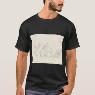 Camiseta Paul Klee Felsen Kammern ,Câmaras Escavadas na Roc