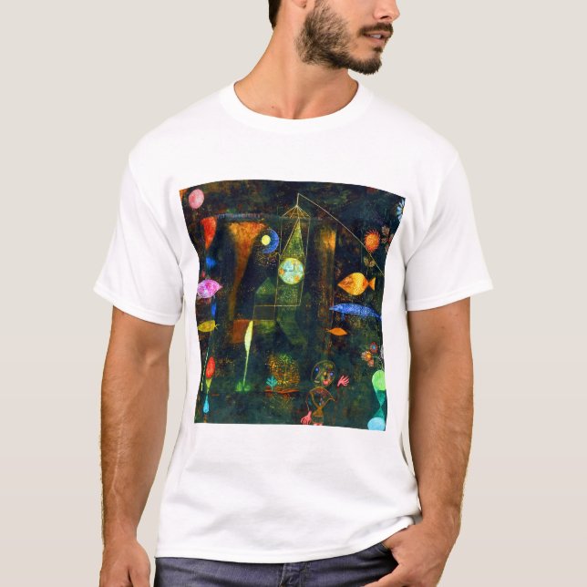 Camiseta Paul Klee Fish Magic (Frente)