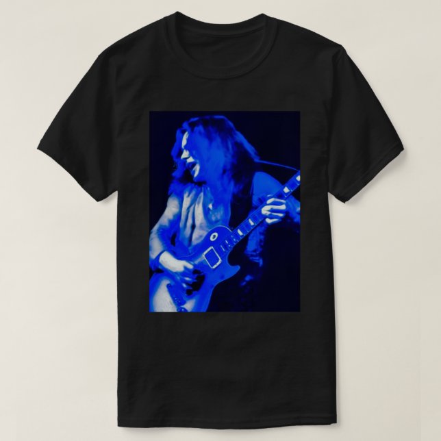 Camiseta Paul Kossoff Live in Concert T Shirt Classic T-Sh (Frente do Design)