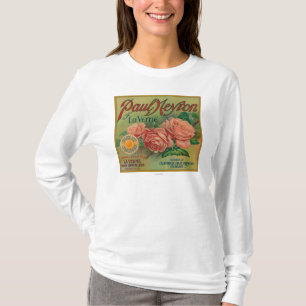 Camiseta Paul Neyron da etiqueta alaranjada de Verne do La