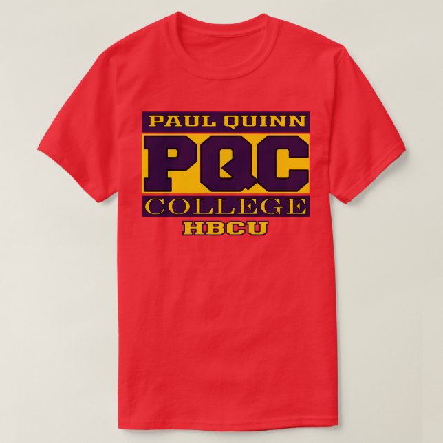 Camiseta Paul Quinn College Roupa 1 (Frente do Design)