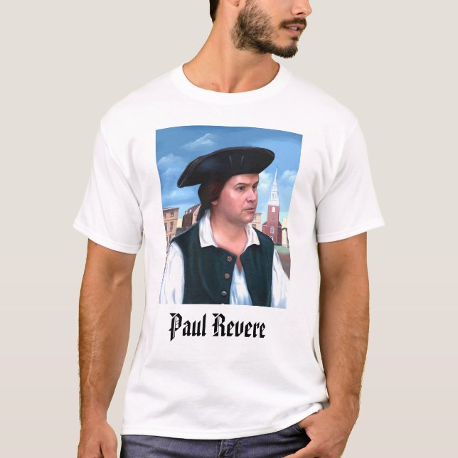 Camiseta Paul Revere, Paul Revere (Frente)