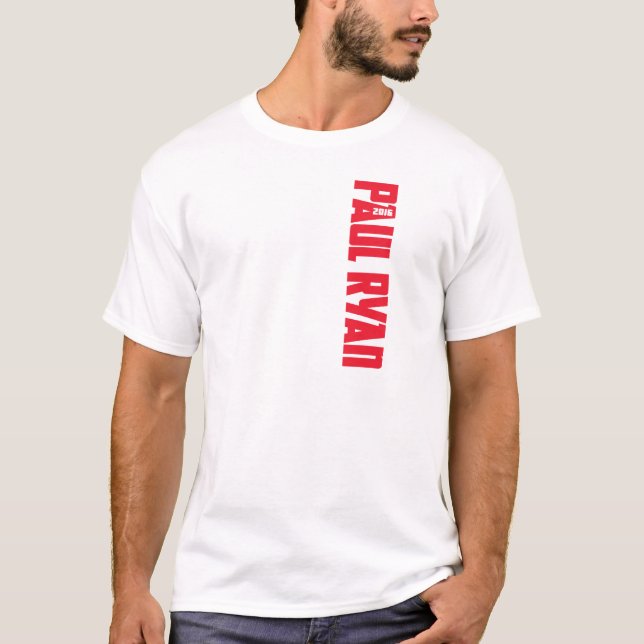 Camiseta Paul Ryan para o presidente 2016 (Frente)