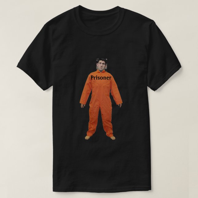 Camiseta Paul Ryan Prisoner T-Shirt (Frente do Design)