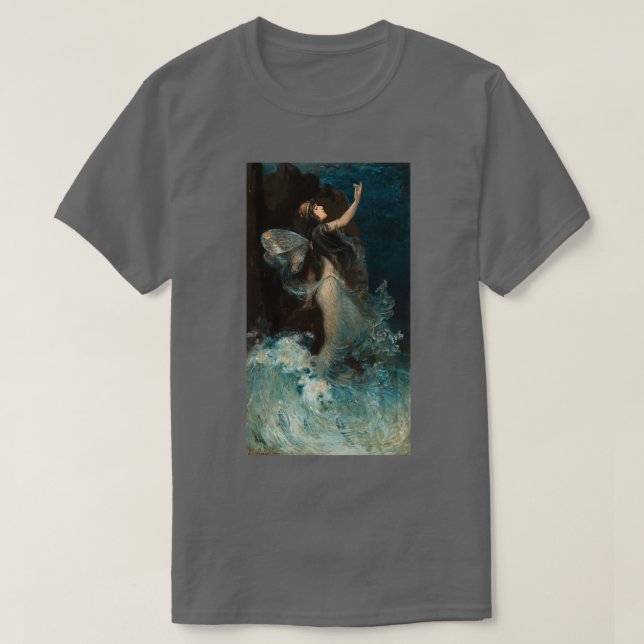 Camiseta Paul Swan Water nymph 1907 (Frente do Design)