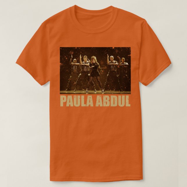 Camiseta Paula Abdul WIth O Dançarino (Frente do Design)
