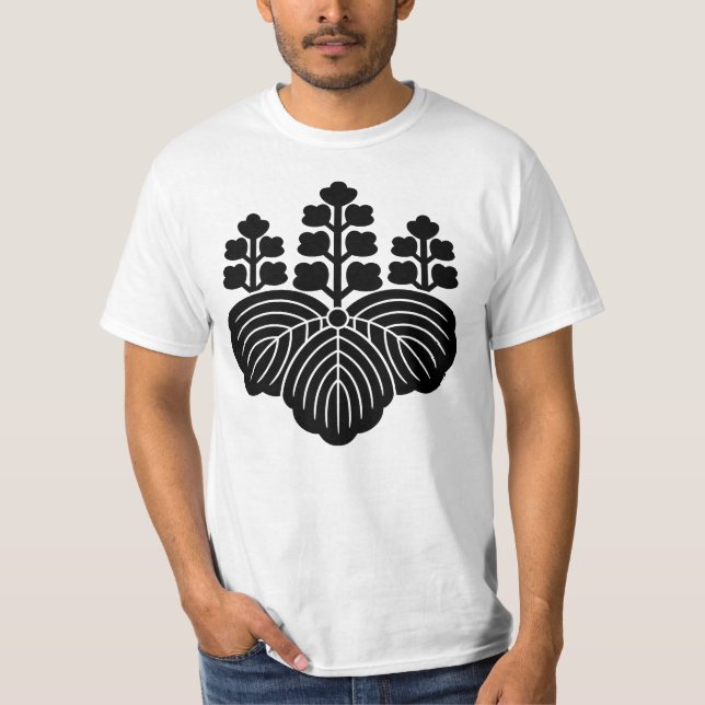 Camiseta Paulownia com 5-7 flores (Frente)