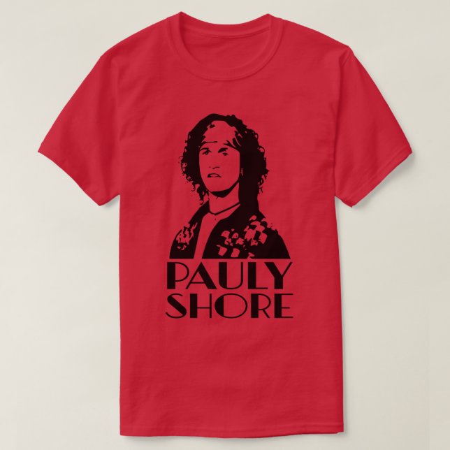 Camiseta Pauly Shore Vintage Fighter (Frente do Design)