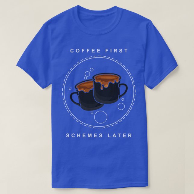 Camiseta Pausa para café no trabalho 1 (Frente do Design)