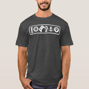 Camiseta Pauso Meu Jogo Para Estar Aqui Ícones Homens Legai