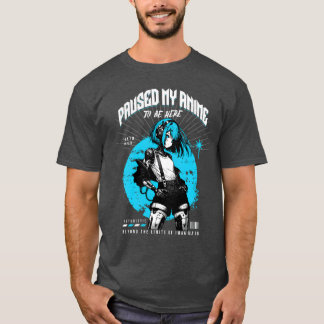 Camiseta Pausou meus amigos de anime