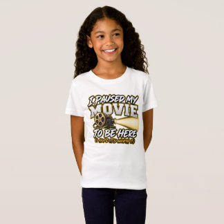 Camiseta Paussei meu filme para estar aqui
