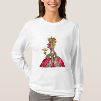 Camiseta Pavão de Maria Antonette e bolo